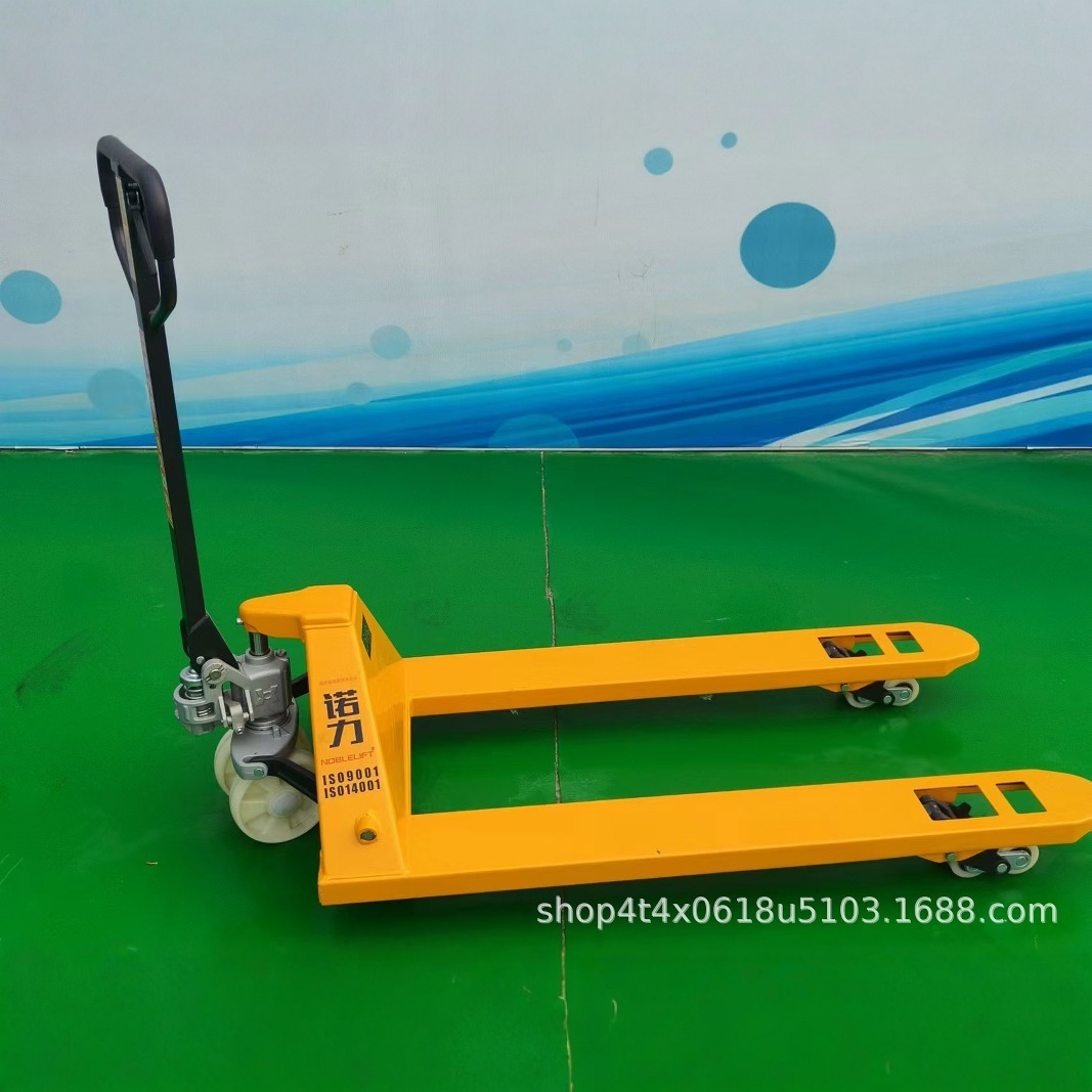 Camión de ganado hidráulico manual de Noli, palet de elevación, carretilla elevadora, carretilla elevadora, logística de almacenamiento, carga y descarga