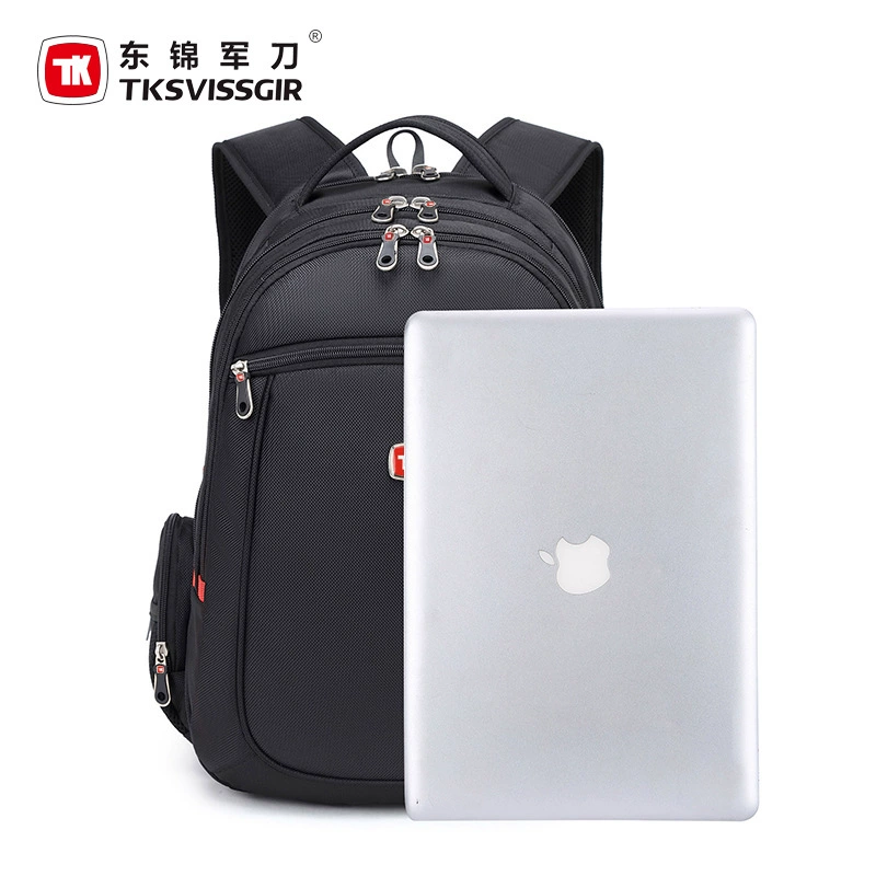 Classic waterproof backpack for traveling, capacious universal laptop, school bag, business version