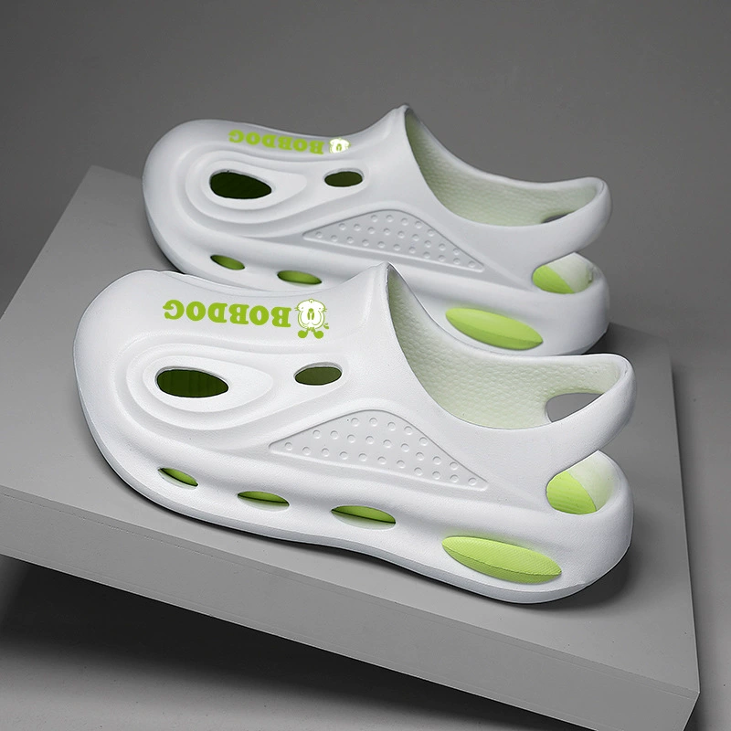 Babus Doudong Shoes Летние мальчики и девочки родитель-ребенок Баотоу тапочки на открытом воздухе пляжная обувь для домашнего использования сандалии