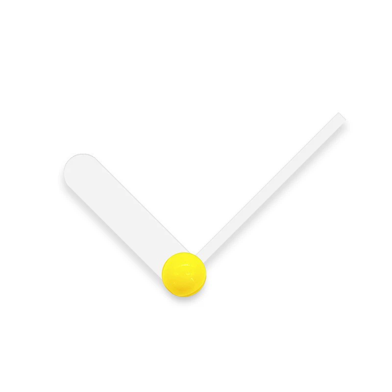 Accessoires d’horloge en quartz : aiguille dans le sens des aiguilles d’une montre, aiguille des secondes créative, aiguille semi-ballon, tête en cuivre, style DIY, pointeur personnel pour horloge