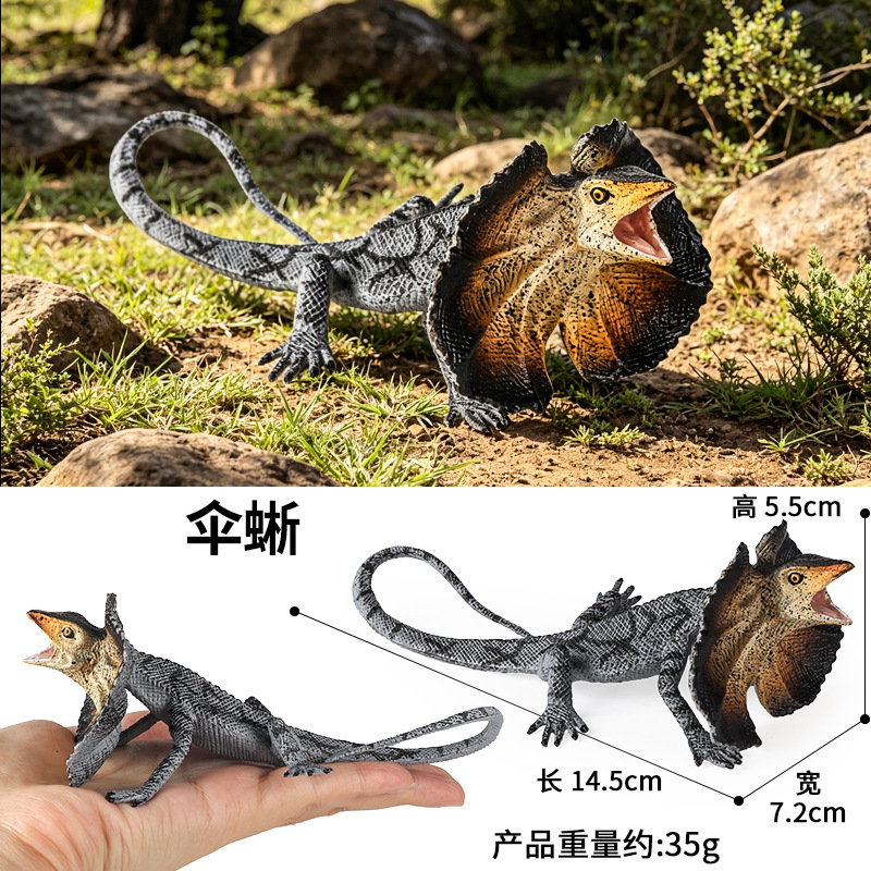 ZZ nueva lagarto paraguas negro
