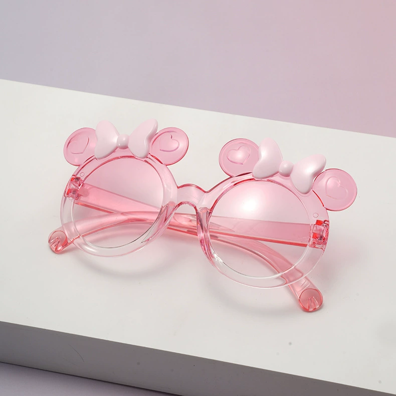 Children's sunglasses, cute glasses with bow