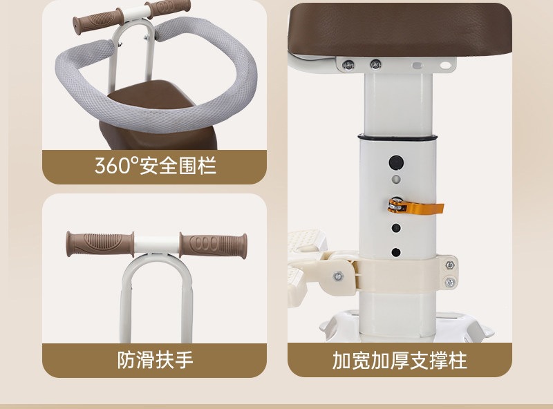 Suitable for electric vehicle child seats, front-mounted electric scooter baby seats, and universal safety seats for scooters, ideal for transporting children