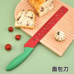 Творческий хлеб -нож для арбуза.