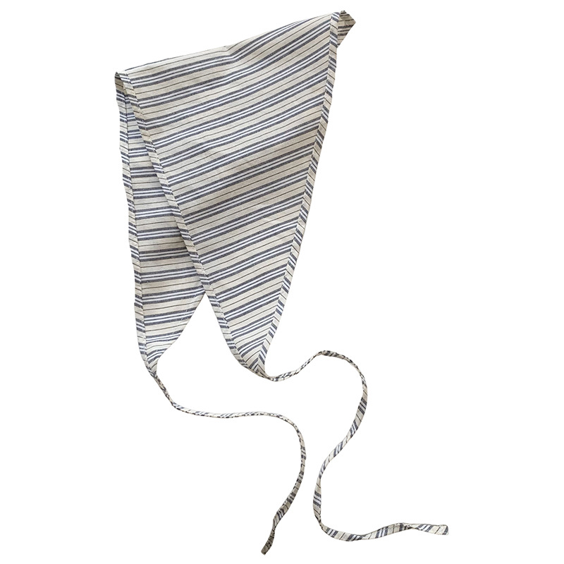 Bufanda de seda, sensación de alta calidad, nuevo pañuelo a rayas fresco, cinturón para el cabello, bufanda triangular para el cabello, accesorios para la cintura, cortina de pedo, apilamiento