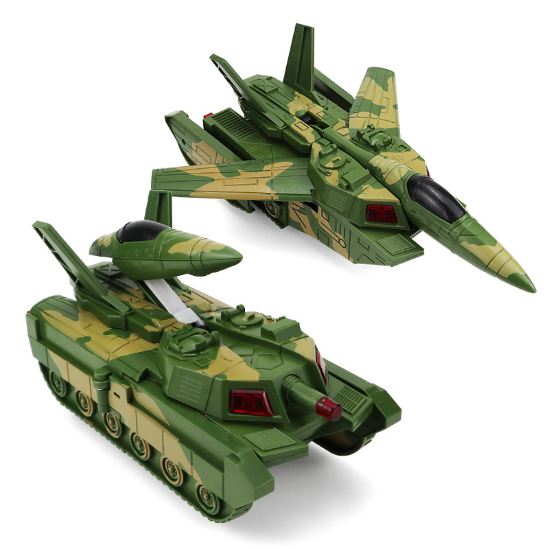 Venta caliente transfronteriza, juguetes universales eléctricos para niños, tanques, aviones, luces, música, niños, puestos de juguetes al por mayor