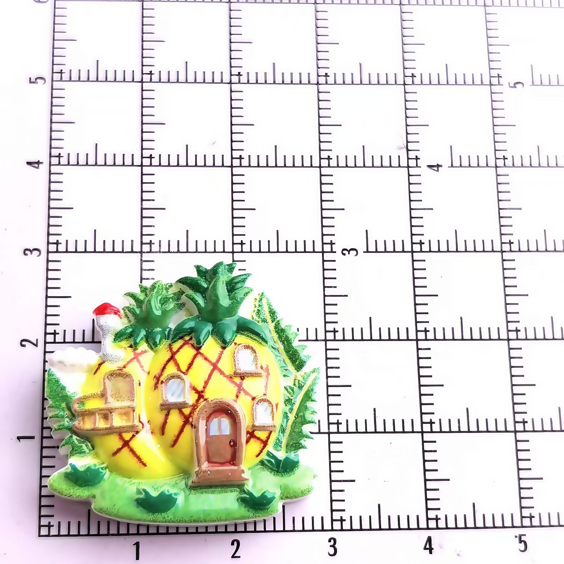 漫画果物と野菜シリーズハウスフラワー diy クリーム接着剤ヘアピンヘッドロープ携帯電話ケース冷蔵庫マグネット樹脂