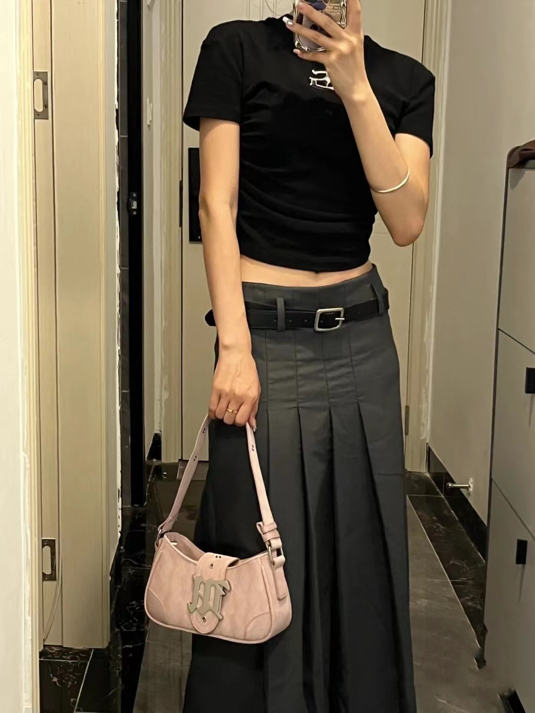 Bolsa tiracolo para mulher, mala de ombro elegante e texturada_voghion.com