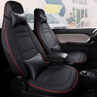 Modelə uyğun (Original) oturacaq örtükləri – car grain Four Seasons special - cool-black-deluxe-edition-ordinary-leather