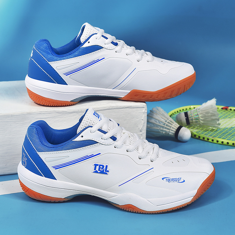 Nuevos zapatos de bádminton profesionales, zapatos de tenis para hombres y mujeres, entrenamiento de tenis de mesa, zapatos de corrida de carbono transpirables