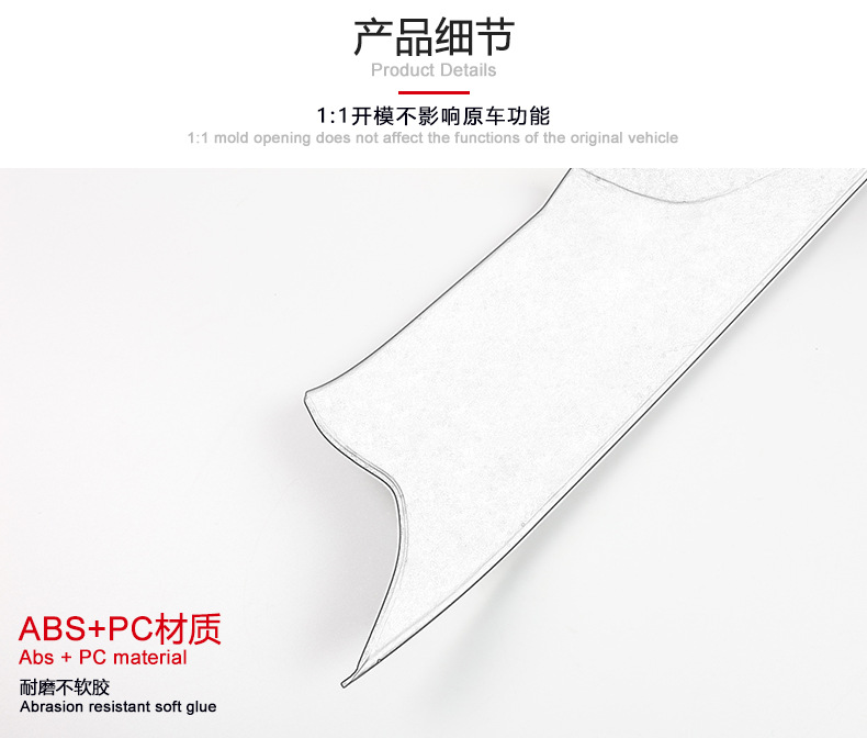 Suitable for 09-15 Bmw 7 Series Inner Handle F01F02 Inner Handle Door Armrest Quick Installation Inner Handle