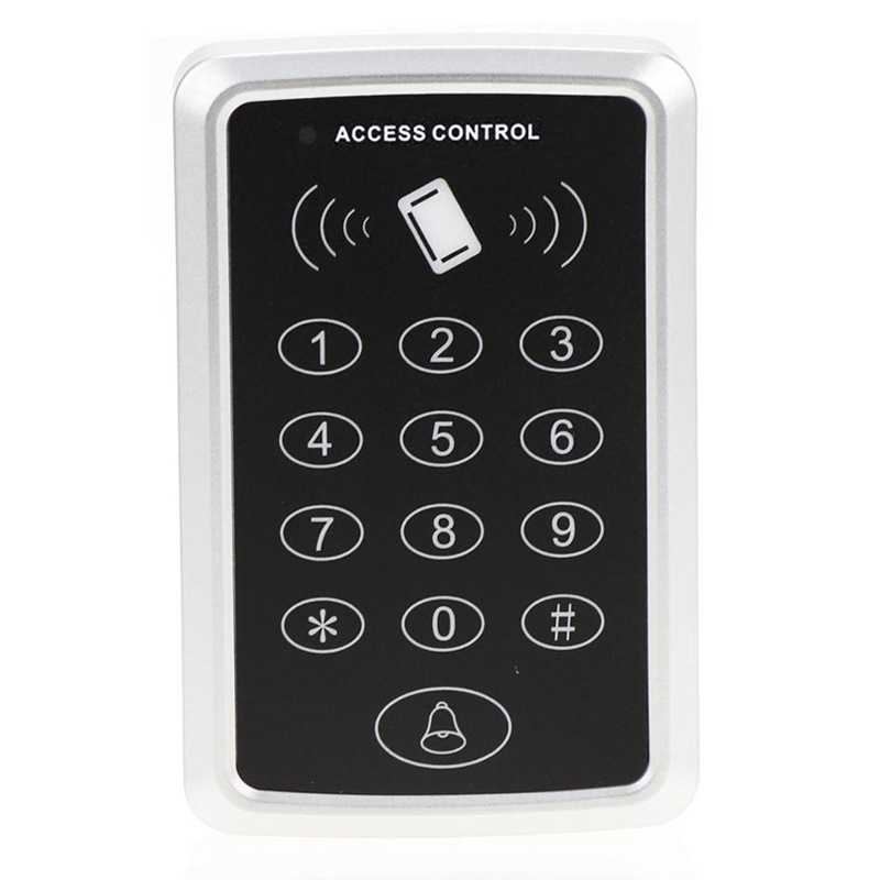 Card swiping password access control integrated machine ID card swiping access controller access control system card swiping device can be equipped with rain cover