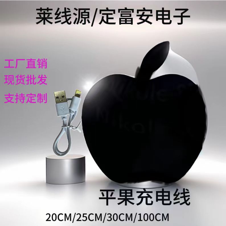 蓝牙数据线适用平果25CM蓝牙耳机充电USB数据线现货TWS耳机线
