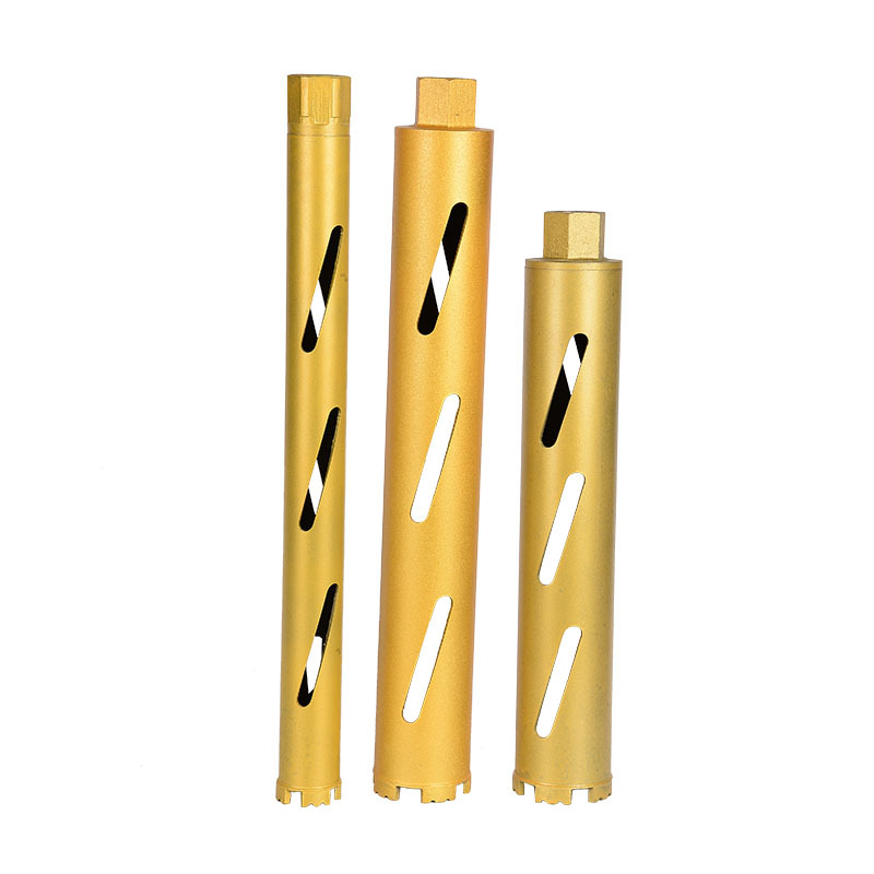 Dry Threaded Water Drill Bit M22 Beijing Wire Air Conditioning Concrete 370 Water Drill Machine Hole Opener Without Water Drill Bit