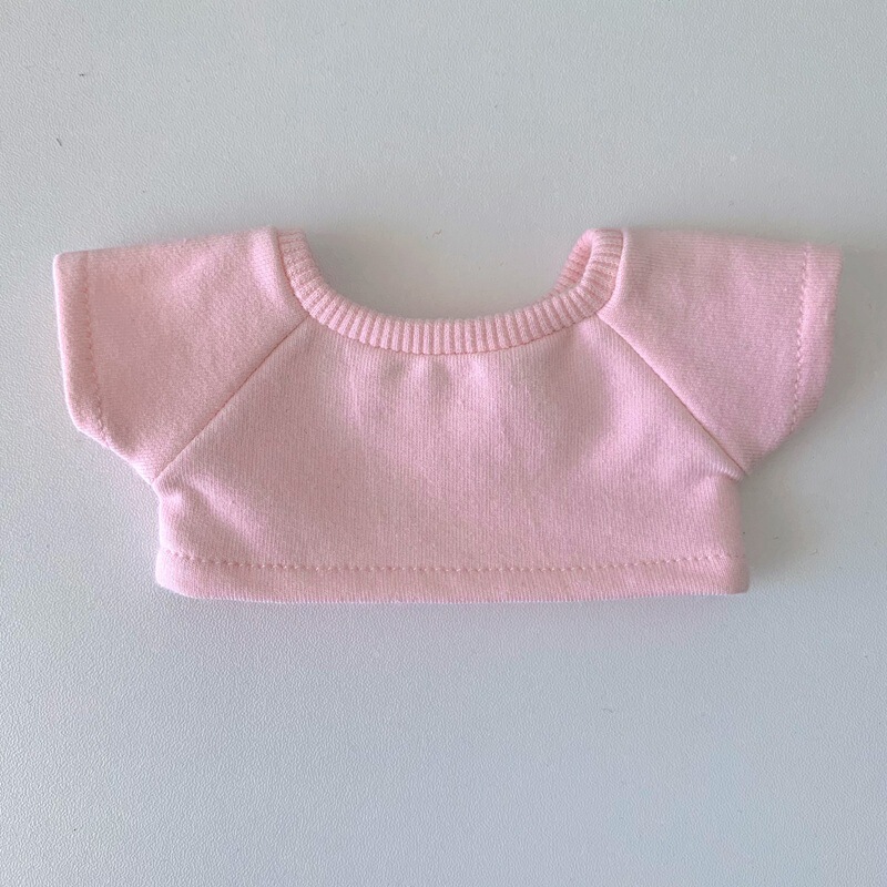 卸売ベビー服 10 センチメートル 15 センチメートル 20 センチメートル綿人形 Tシャツ半袖 Labubu ベビー服はロゴパターンを追加することができます|undefined