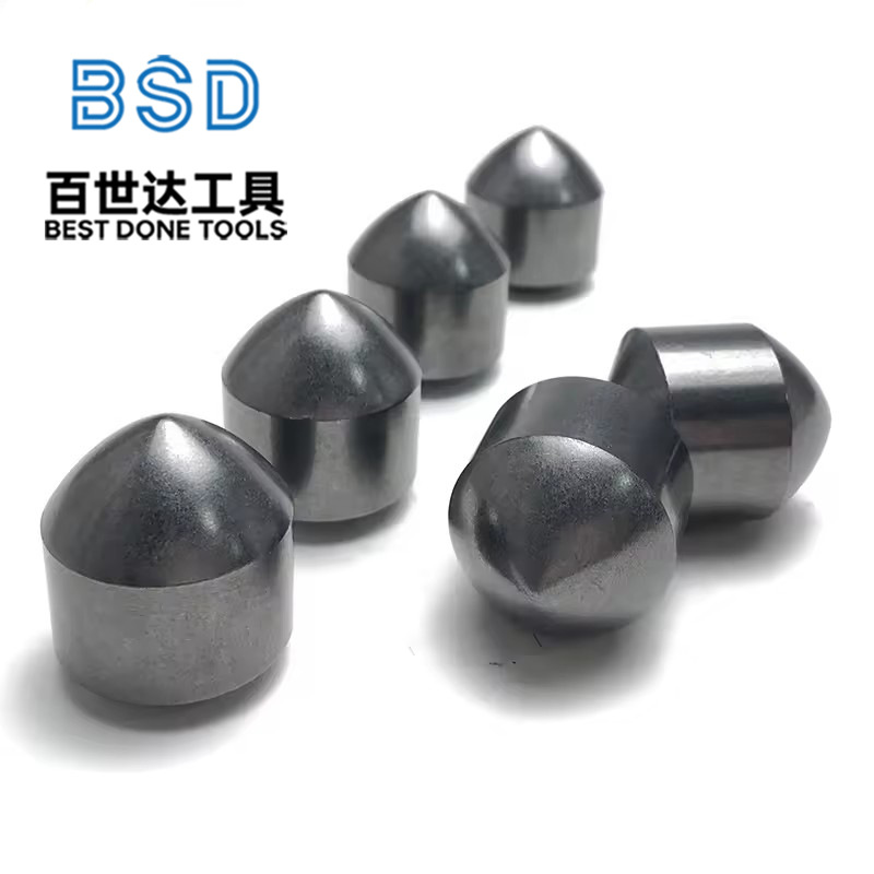 株洲YG8C硬质合金球形齿碳化钨截齿潜孔钻头耐磨钨钢球齿