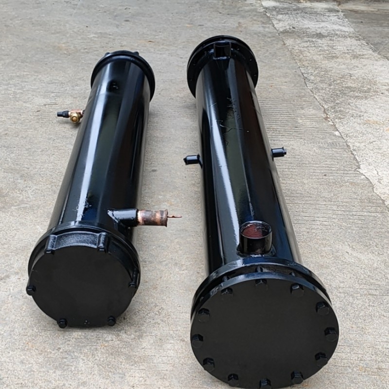 10匹15p20匹双系统壳管式水冷冷凝器冰水机空调冷冻库水炮散热器