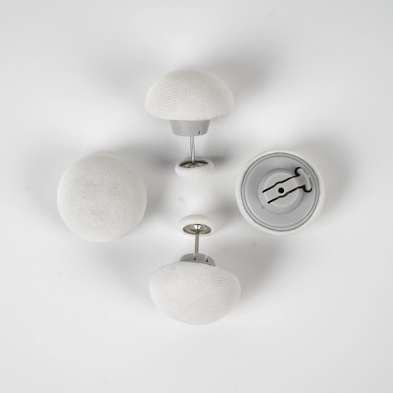 1 х Шлифовальная головка белого Гейба (с тканевыми заклепками)