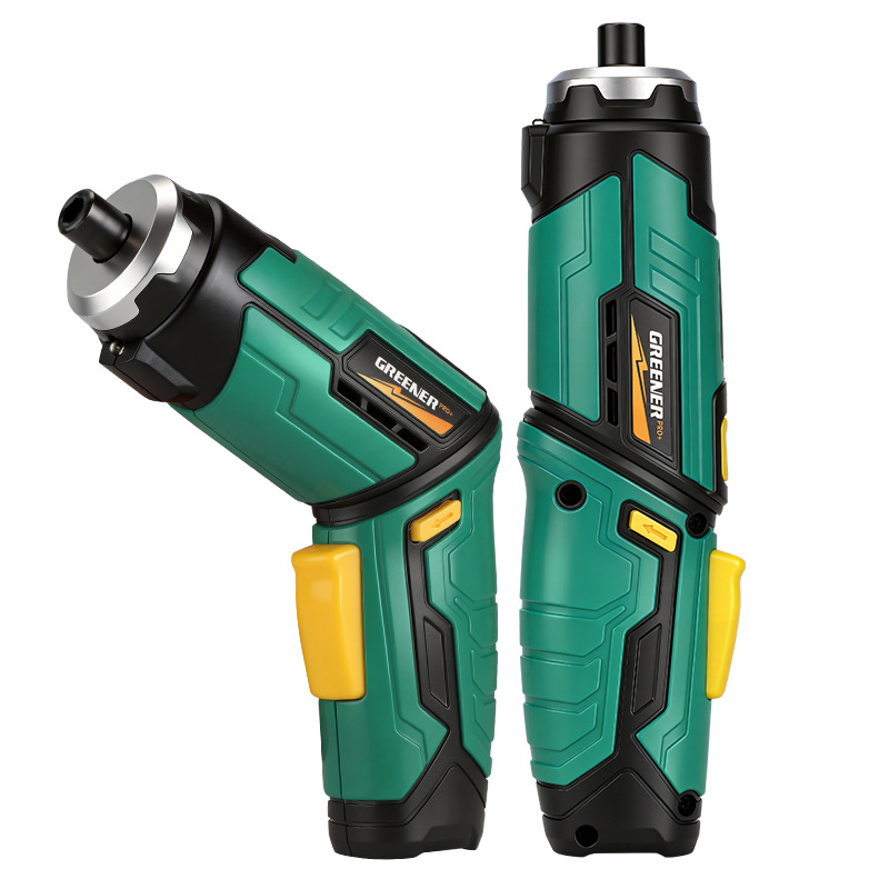 Lvlin nuevo conjunto de destornillador eléctrico recargable pequeño destornillador de perforación eléctrica doméstica multifunción tornillo de tornillo