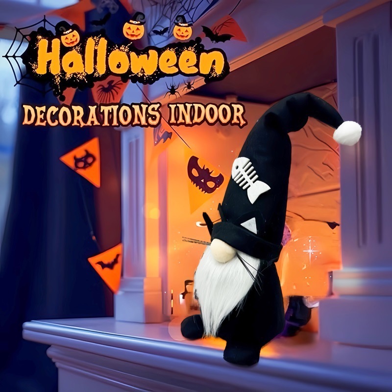 クロスボーダー新しいハロウィンノーフェイスドール人形装飾品ノームルードパーティーデコレーション小道具|undefined
