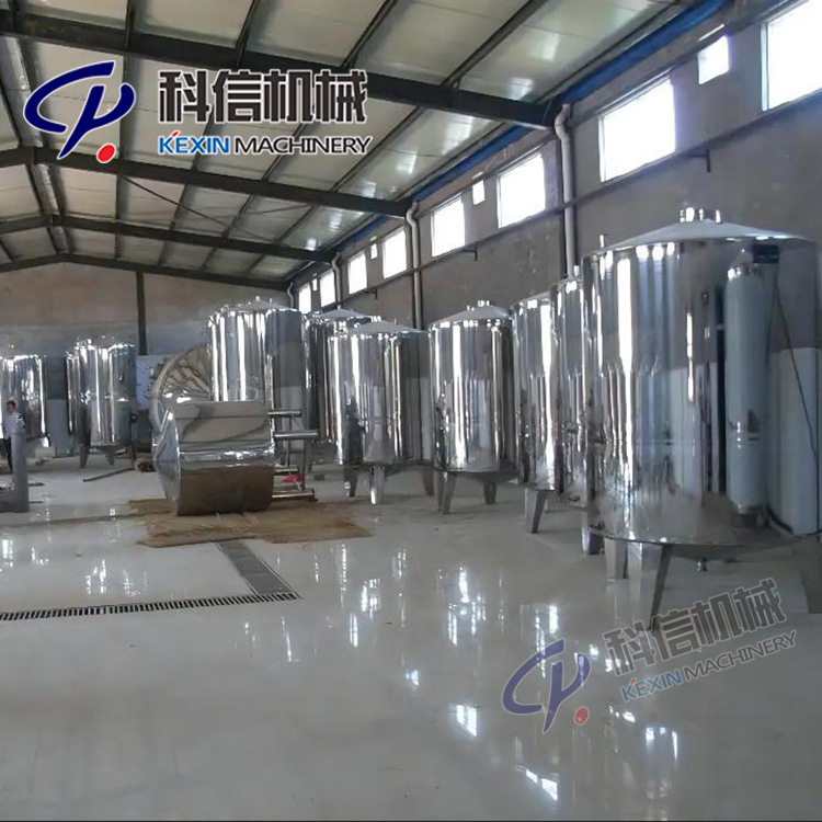 2024成套玻璃瓶装柑橘醋饮料发酵设备 小型柑橘醋饮料生产机械