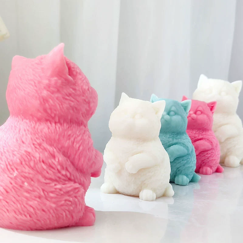 Cute mold, candle, toy, DIY, anti-stress