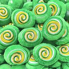 绿色糖果卡通毛绒动物DIY配饰装饰配件帽服装辅料袜子发卡