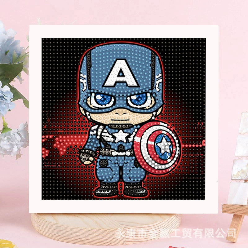 Мультяшная умная игрушка, DIY, новая коллекция, детское handmade diy, украшенная бриллиантами