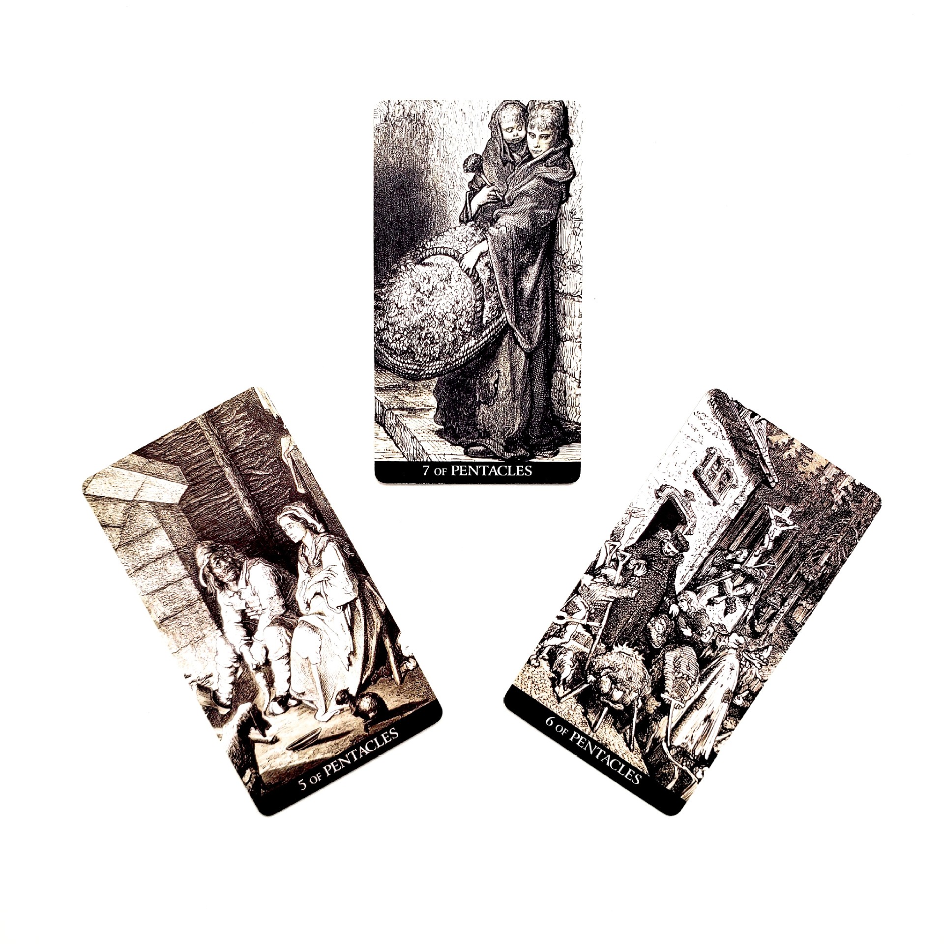 Nowe karty do gry planszowej Gustave Dore Tarot English_voghion.com