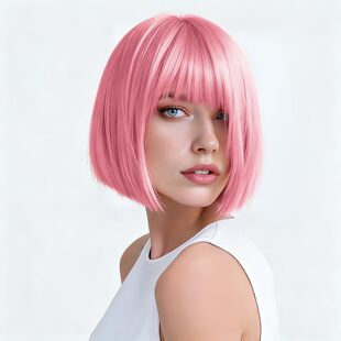 �羳��Ʒ�ٰl �W��Ůʿ��ɫbob�^�R������ֱ�lõ��W���w�^�� wig