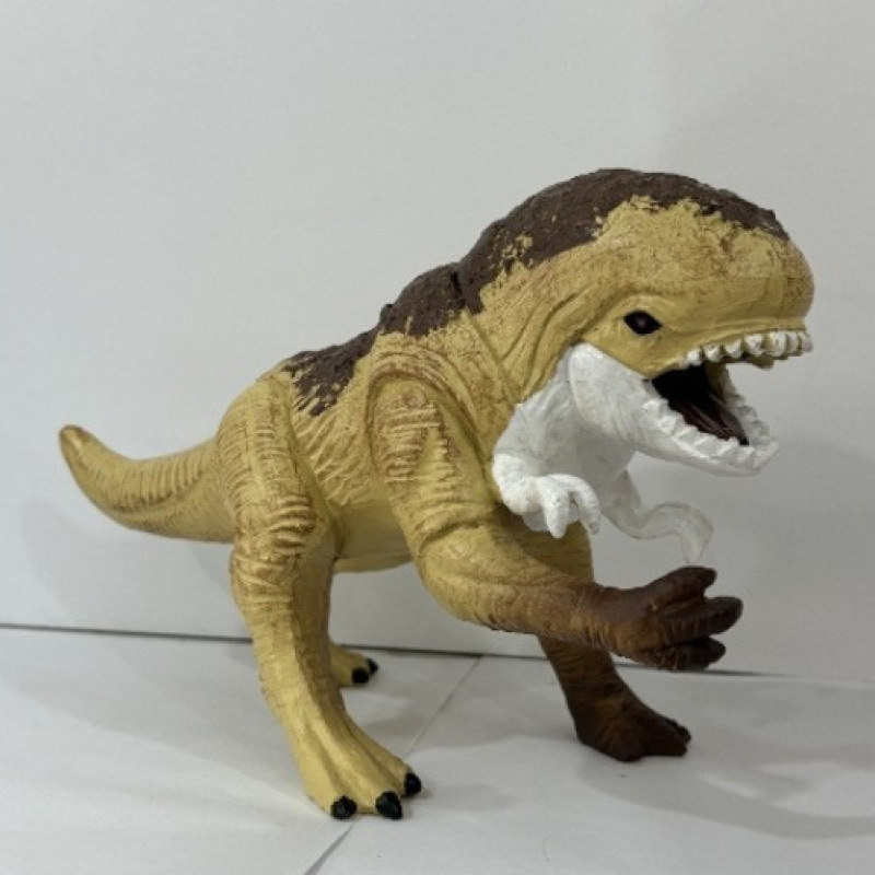 Cross-Border Dinosaur Toys Jurassic Camouflage Tyrannosaurus Rex Realistic Dinosaur Resin Toy Desktop Collection Decoration