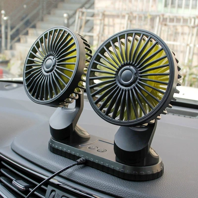 fan 12V/24V double-head universal: Digər kiçik elektrik cihazlar