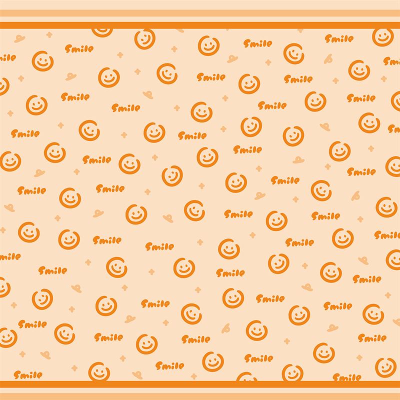 Fábrica de fiestas de flores transfronterizas nuevo papel de embalaje de flores sonrientes florista ramo de flores papel de embalaje de cajas de regalo impermeables