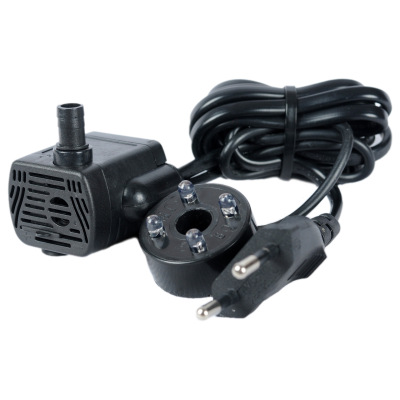 Factory supply tape LED Light Submersible Pump Rockery water fountain Landscaping King disk Colorful Gradient Water pump Circulating pump