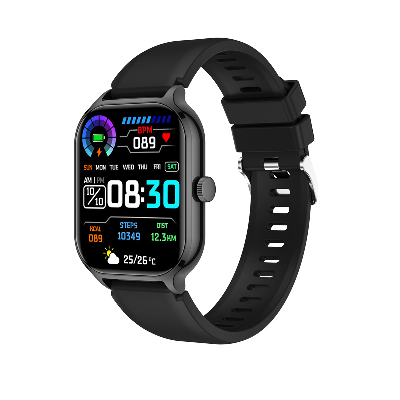 Reloj inteligente Z49 GTS4 con pantalla grande de 2,01", pulsera Bluetooth deportiva con monitor de frecuencia cardíaca