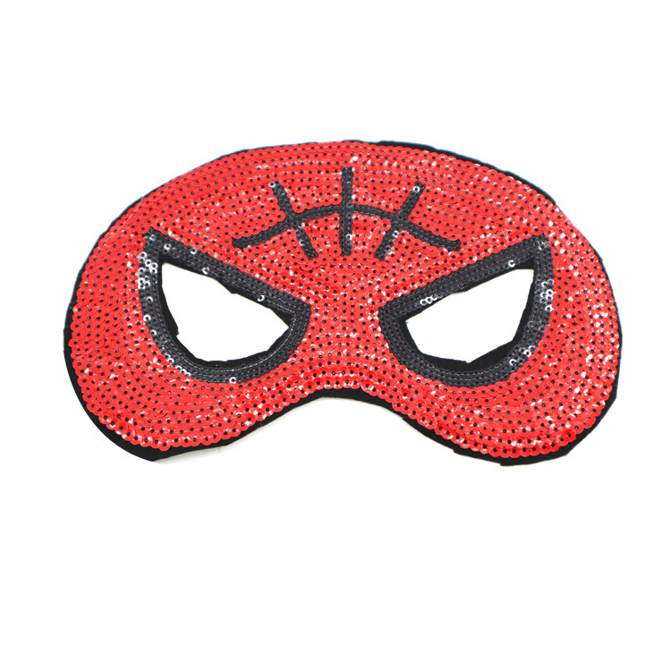 Máscara transfronteriza para niños de Halloween Marvel Máscara de anime Spider-Man Máscara de ojos de Superman Máscara de ojos para niños al por mayor