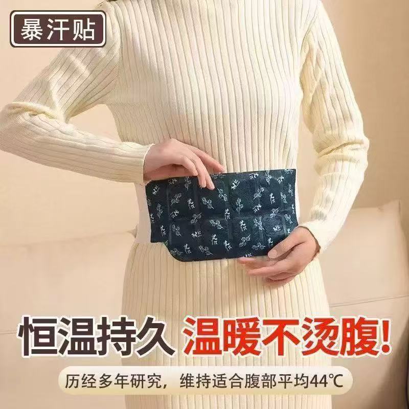 Moxibustion Patch, Hot Compress, Steam Therapy, Belly Warmer, Waist Warmer Patch, Abdominal Palace Belt, Self-Heating