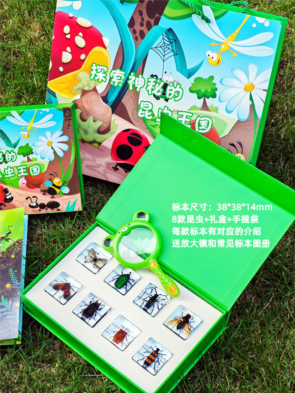 유치원 과학 대중화 8종 + 선물 상자 + 선물 가방 선택 사항 ()