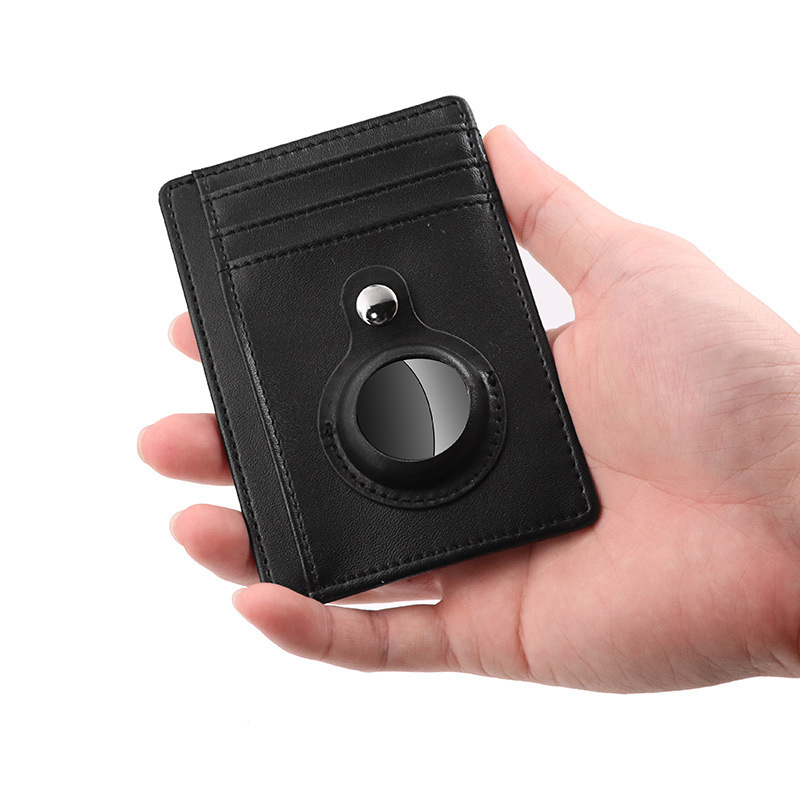 厂家现货美国站爆款Airtag卡包 男士追踪器卡夹 银行信用卡套卡包