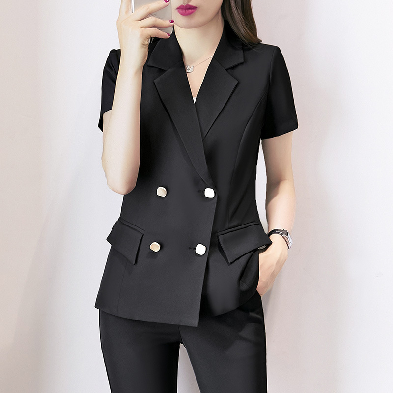 2121 Short-Sleeved Blazer for Women, Summer Thin Style, Plus-Size, High-End Feel, Extra Large Professional Suit 2121 Short-Sleeved Blazer for Women, Summer Thin Style, Plus-Size, High-End Feel, Extra Large Professional Suit