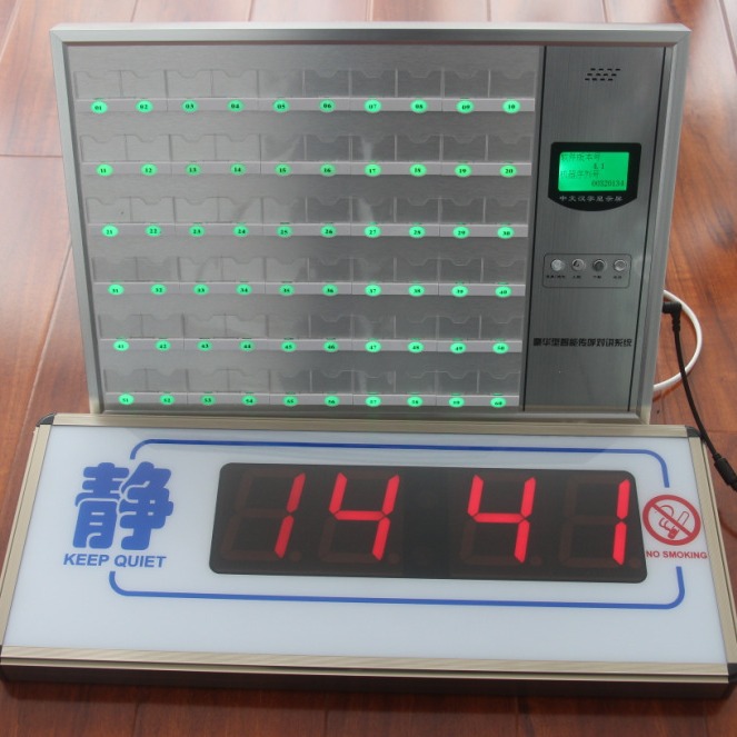 养老院医院双面时间显示屏走廊屏LED屏呼叫器屏报警器