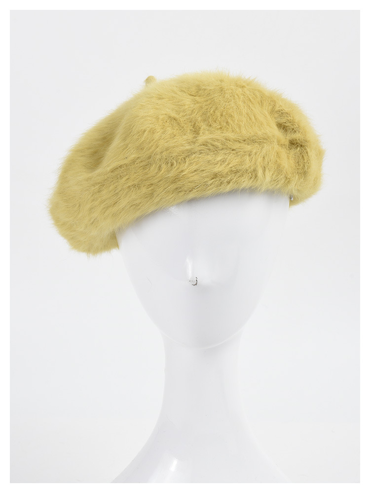 Women's Basic Solid Color Eaveless Beret Hat display picture 2