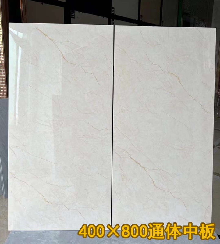 金糸ベージュ/ソフィテルゴールド/玉石タイル800x800暖かい黄色の客間耐摩耗性滑り止めタイル|undefined