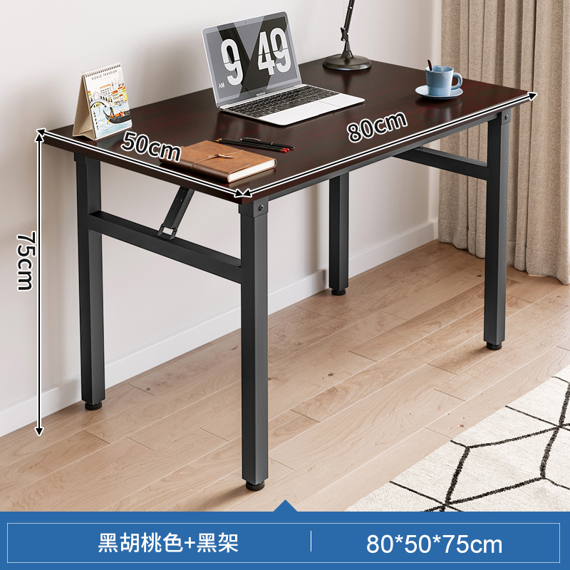 Mesa plegable, mesa para manicura, mesa de comedor sencilla, escritorio para computadora en casa, mesa larga, escritorio de entrenamiento, escritorio para casa de alquiler.