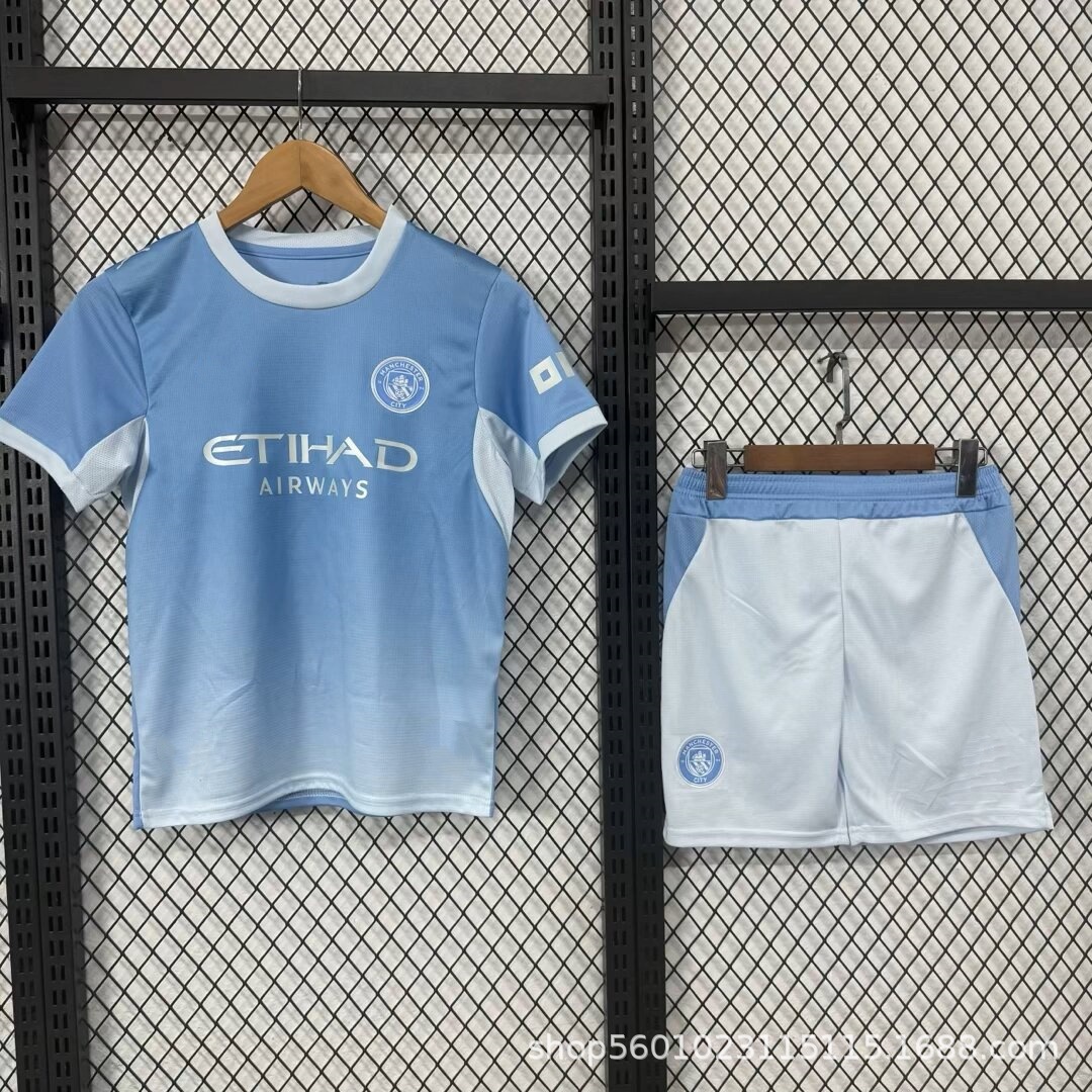 2627 nueva ropa infantil LWP París Real Madrid Juve Manchester United Chelsea camiseta ropa de fútbol ropa infantil