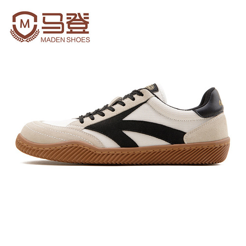 Madden Workwear American Retro Low-top Casual Shoes White Shoes Niche Shoes Olympia Sports Shoes Men's Autumn