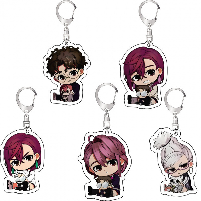 Dangda Dangda Supernatural Armed Dangda Dangda Ayase Momo Takashi Yamaguchi Acrylic Keychain Pendant