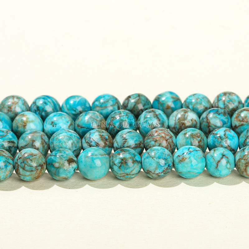 Optimized South African turquoise beads