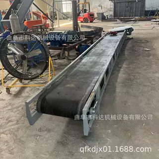 混凝土浇筑行走式皮带输送机 移动式可升降皮带输送机