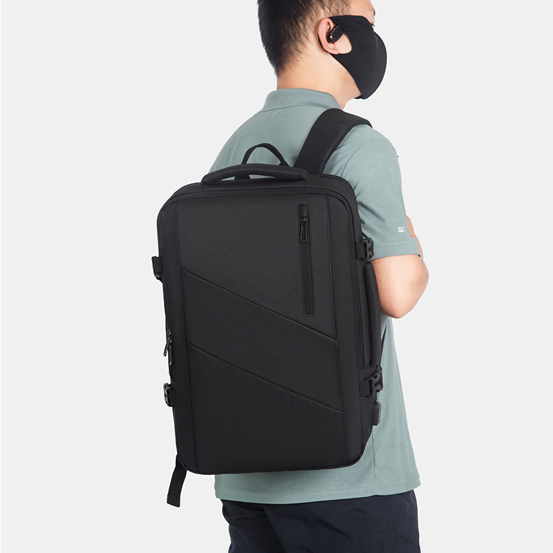 Factory-supplied men's backpack 2022 new model large-capacity expandable backpack waterproof travel bag business laptop bag